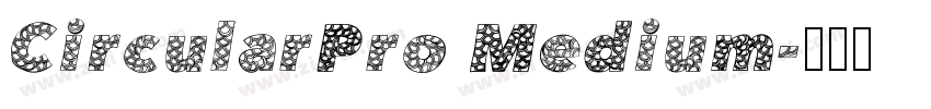 CircularPro Medium字体转换